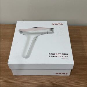 Veme At-Home IPL Hair Removal Device - White & Light Pink (parts only)